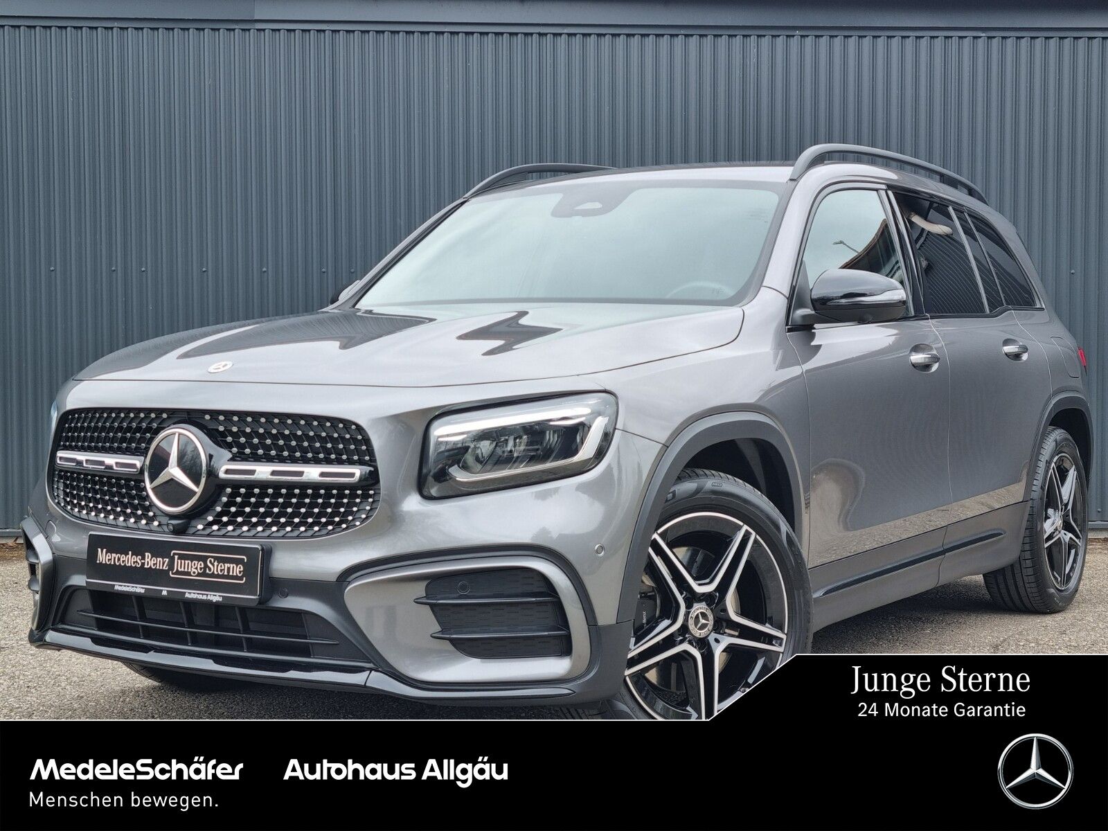 MERCEDES-BENZ GLB 220 d 4M AMG Night 19" Fahr-Assi AHK 360°