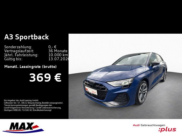 A3 Sportback 40 TFSI e S LINE MATRIX LED+PANO+KA