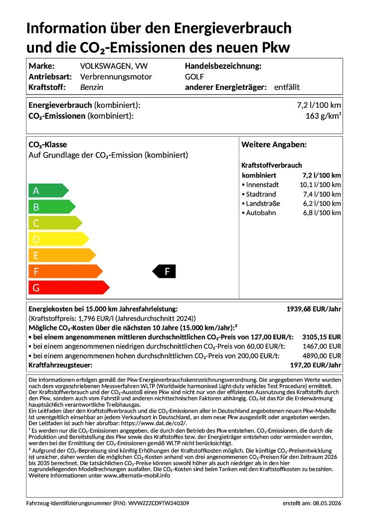 Volkswagen Golf VIII 2.0 TSI 4Motion W R-Line R-Line ACC LM foto 3