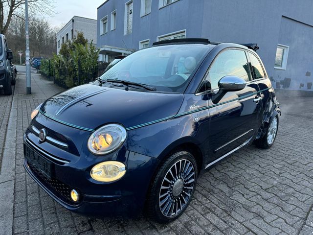 Fiat 500C 1.2 8V Riva C LEDER/BEIGE CABRIO LED