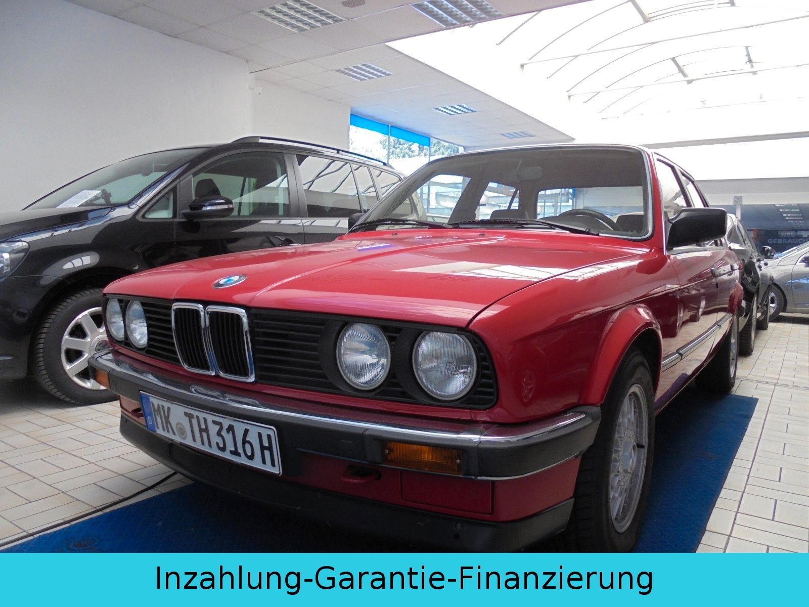 Fahrzeugabbildung BMW 316 E30 Limo Orginal 66Tkm/Mit H-Kennzeihen