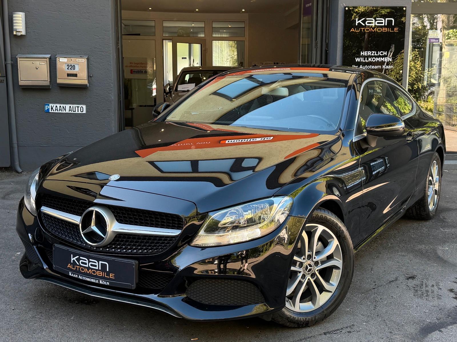 Mercedes-Benz C 180 Coupe/LEDER/SHZ/BURMESTER/KLIMA/ST-STOP