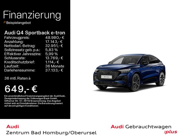 Audi Q4 Sportback e-tron 45 S line*Navi*Matrix*Alu*AH