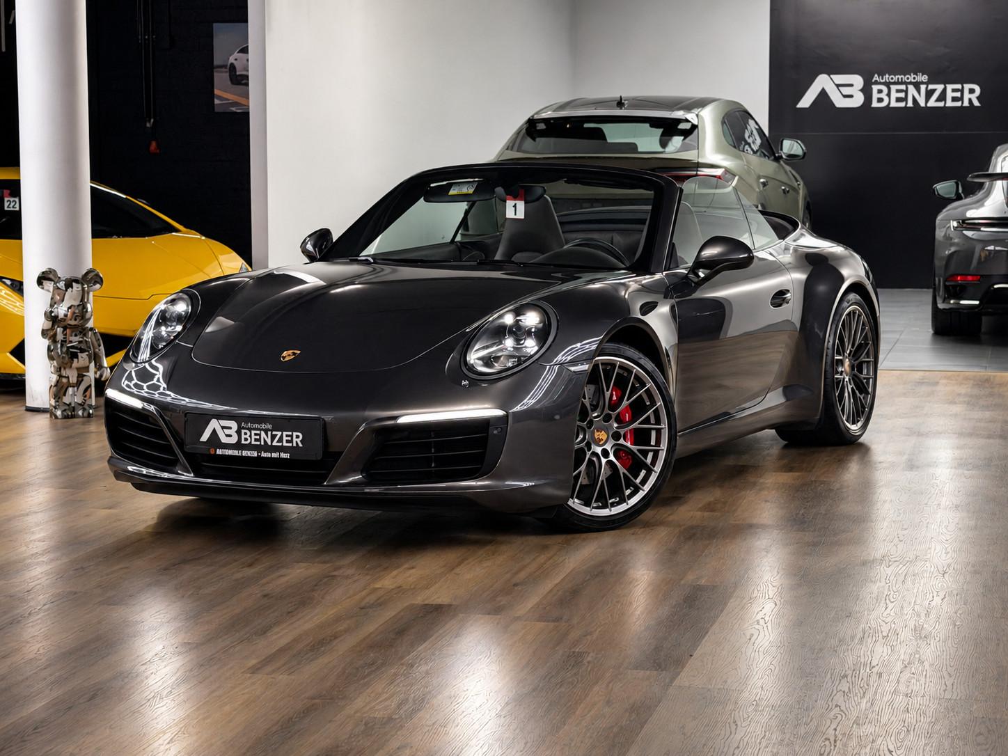 PORSCHE 911 991.2 CARRERA S CABRIOLET / CUIR / PACK SPORT CHRONO