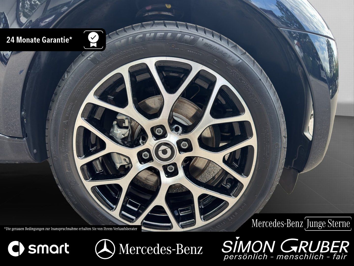 Fahrzeugabbildung Smart Smart fortwo EQ Prime Premium Leder Carbon