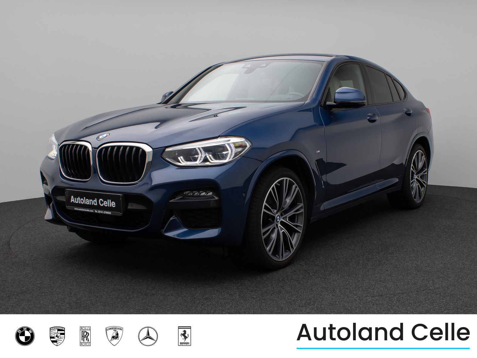 Fahrzeugabbildung BMW X4 xD30d M Sport Panorama Kamera HUD H/K AHK 21"