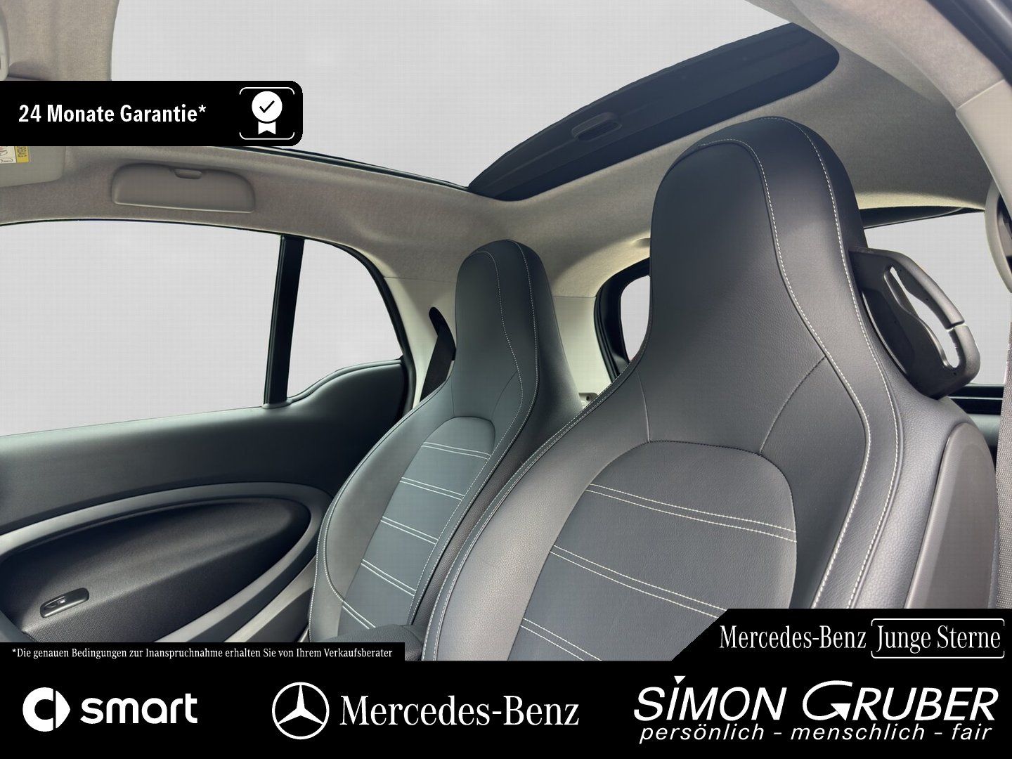 Fahrzeugabbildung Smart Smart fortwo EQ Prime Premium Leder Carbon