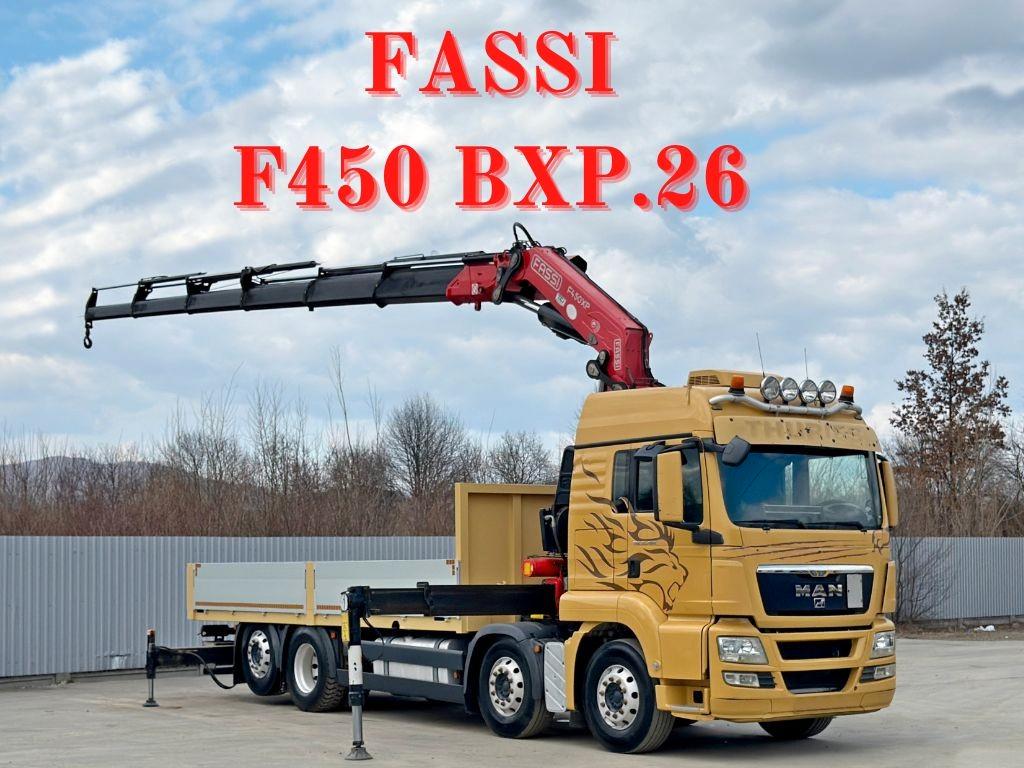MAN TGS 35.480* FASSI F450 BXP.26 + FUNK* TOPZUSTAND