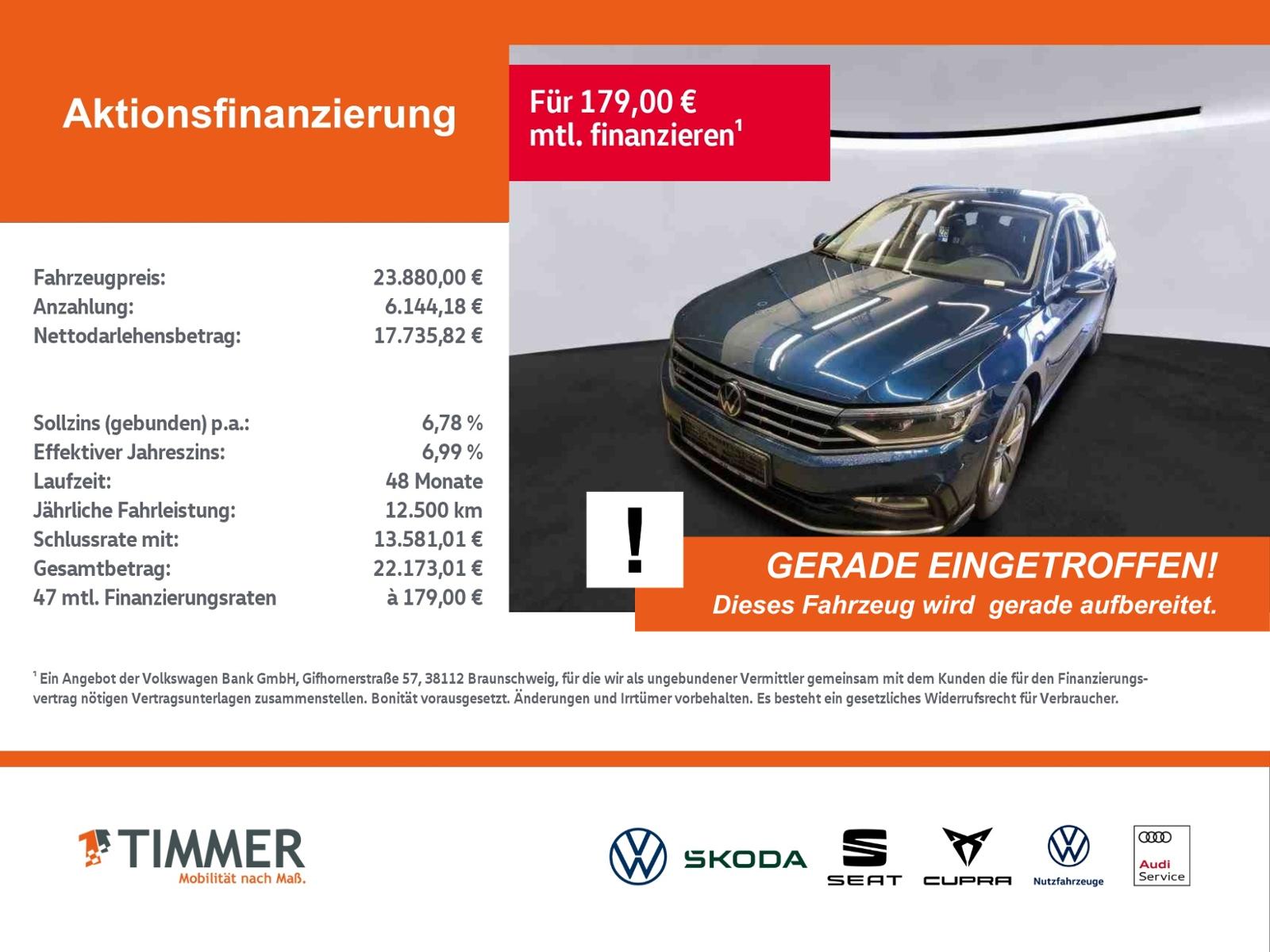 Volkswagen Passat Variant 2.0 TDI DSG R-LINE +IQ.LIGHT +ACC