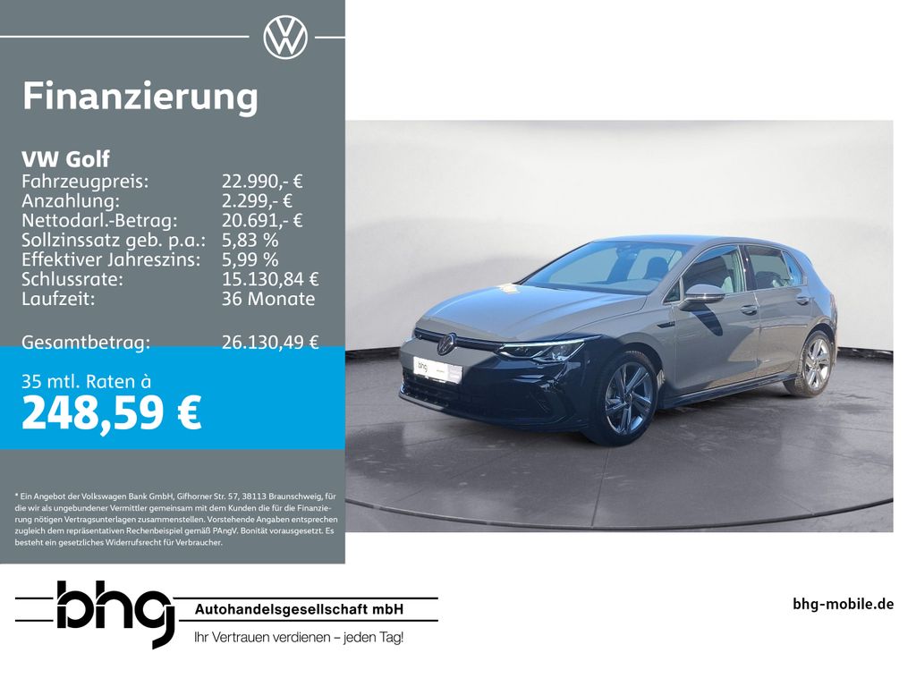 Golf 1.5 eTSI DSG R-Line LED AppConnect EPH Clim
