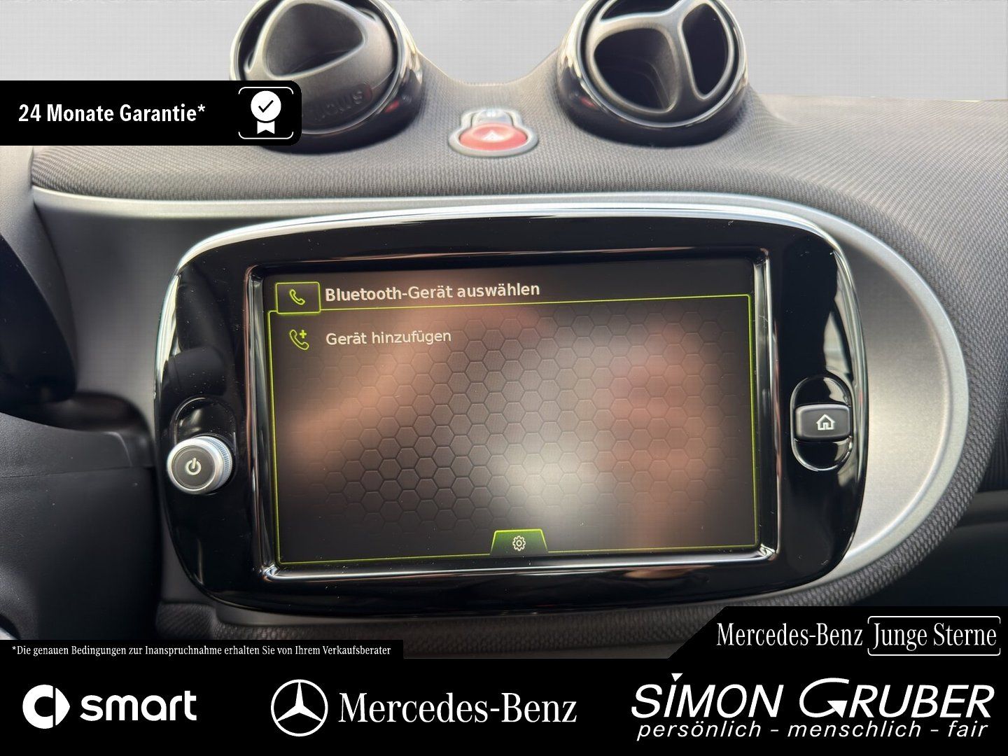Fahrzeugabbildung Smart Smart ForTwo EQ Cabrio Exclusive LED 22KW Kamera