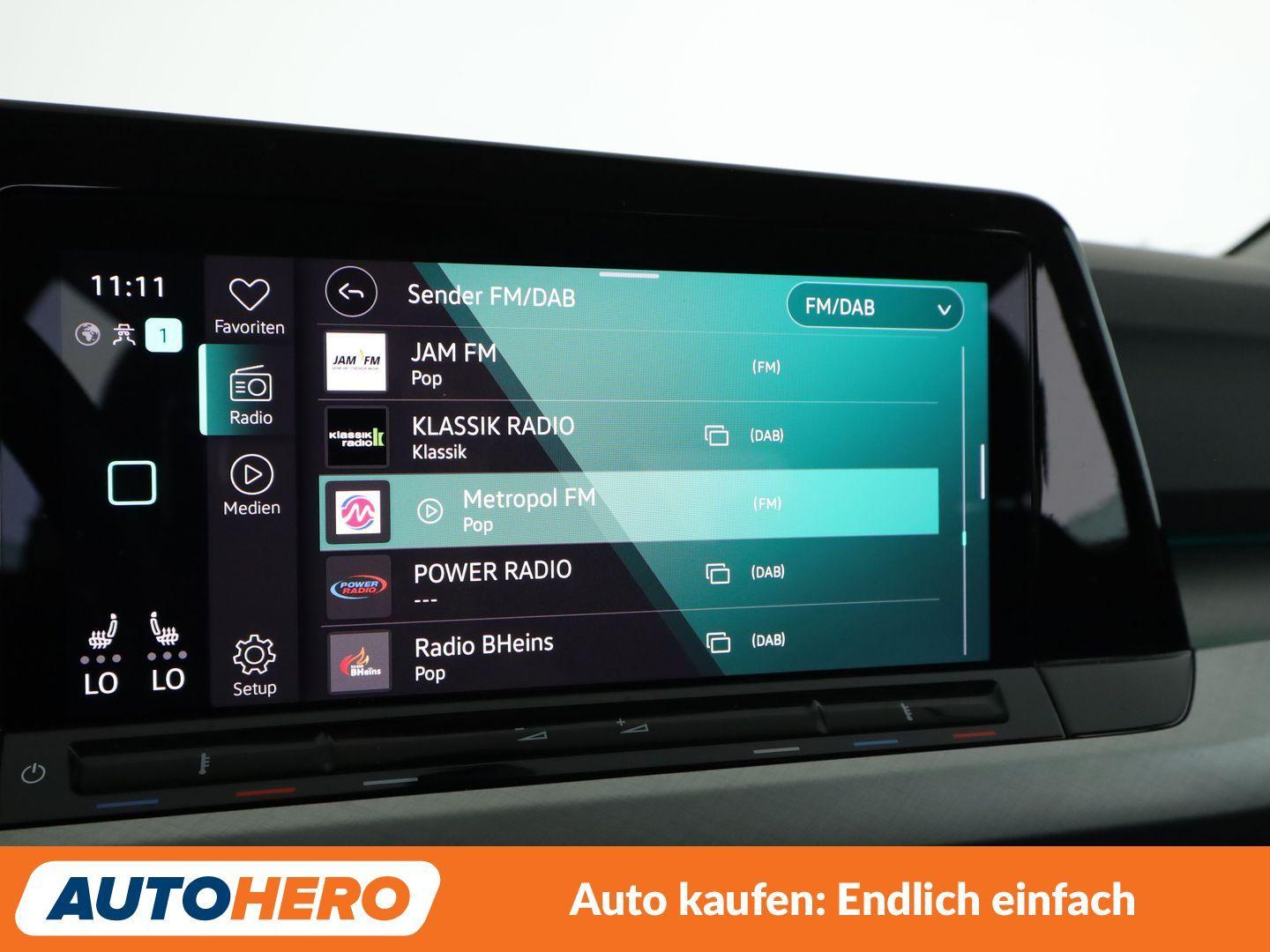 Volkswagen Golf VIII 1.5 TSI ACT Life*NAVI*LED*ACC*KLIMA*, миниатюра 20