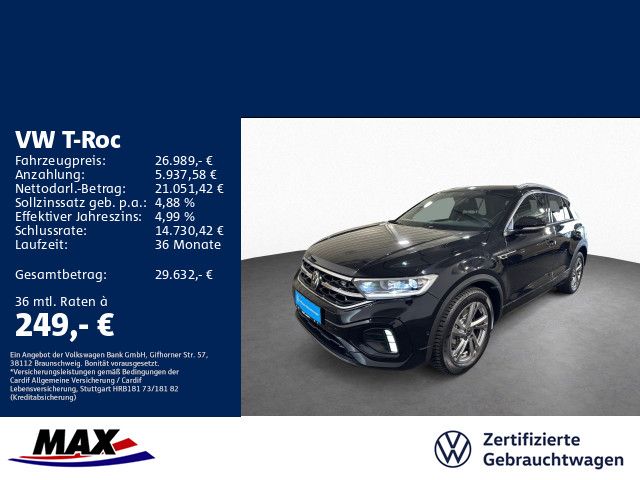 T-Roc 2.0 TDI R-LINE LED+AHK+NAVI+KAMERA+ACC+APP