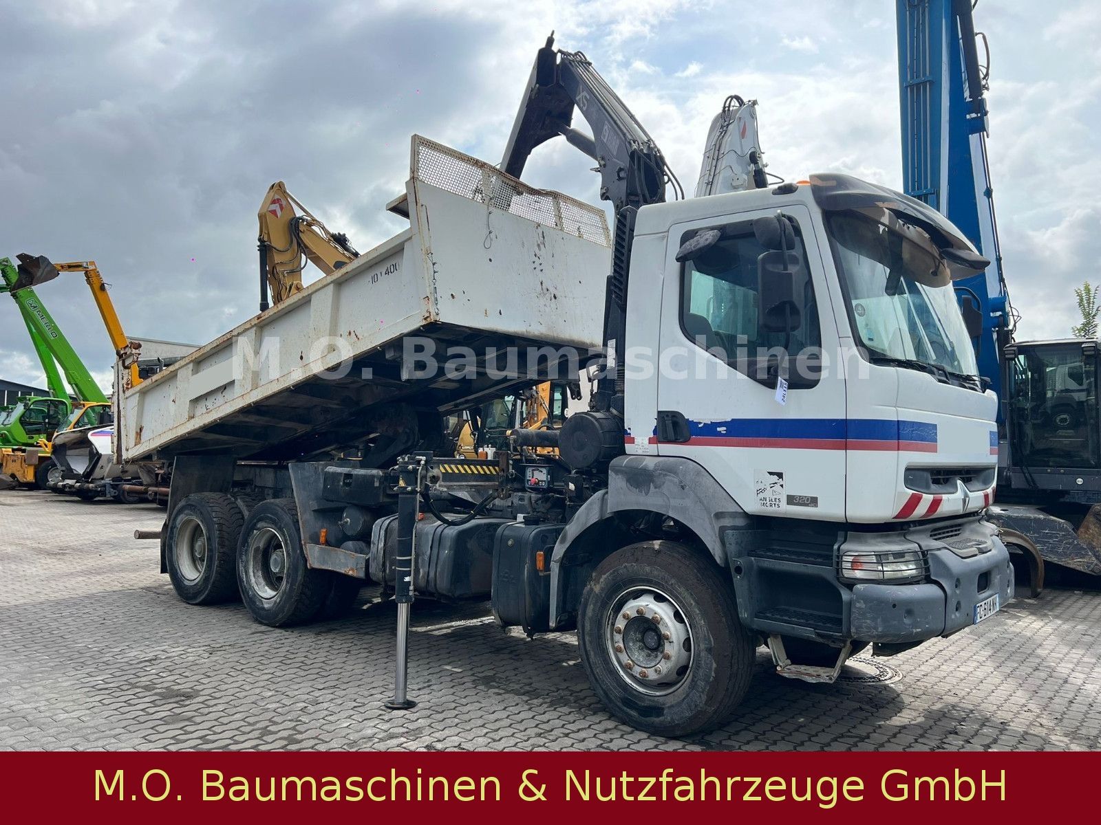 Fahrzeugabbildung Renault Kerax 320  dci/ AC / 6x4 / Hiab Kran / Bordmatik