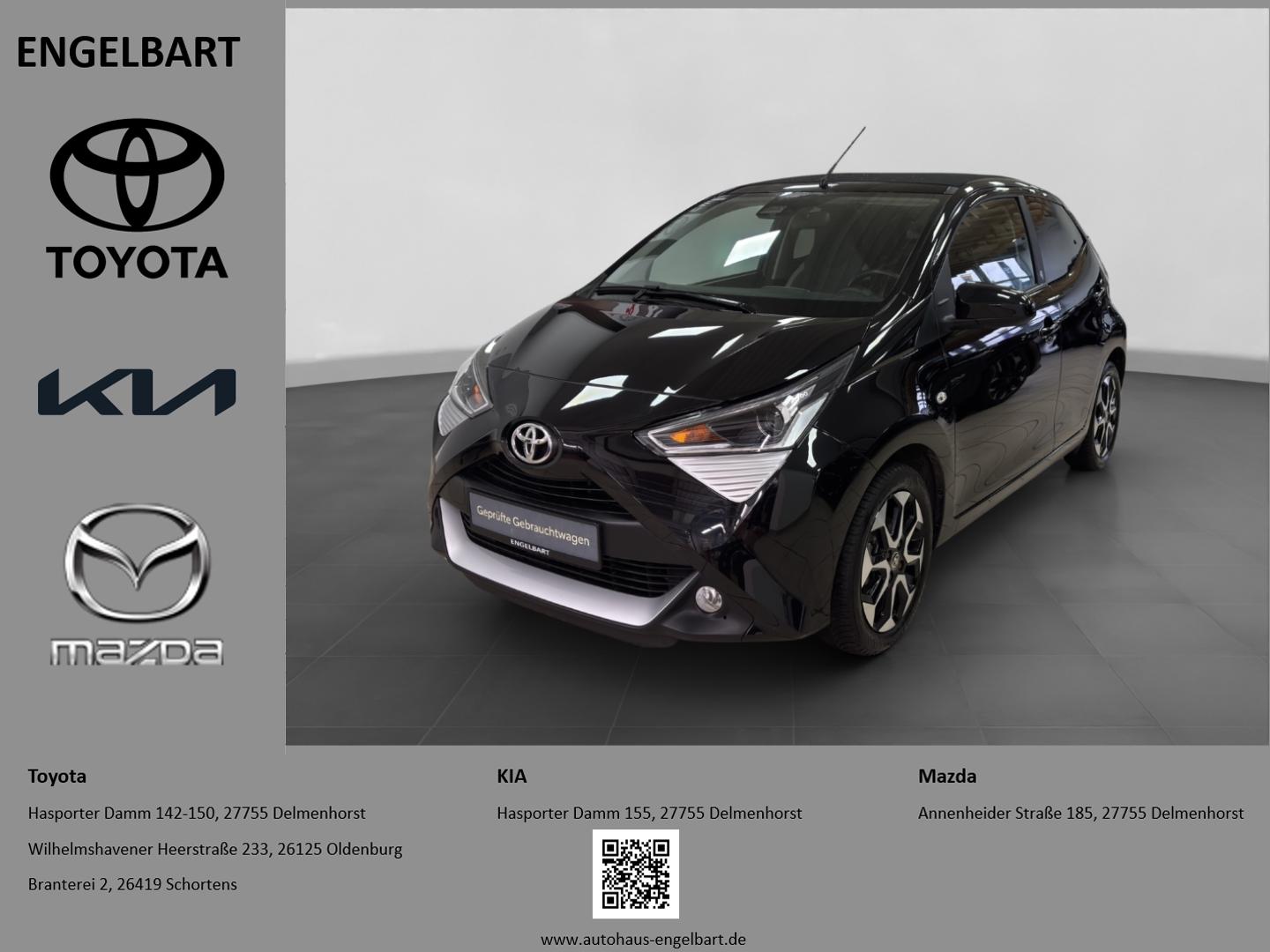 Toyota Aygo 1.0 Team D Faltdach Allwetterreifen