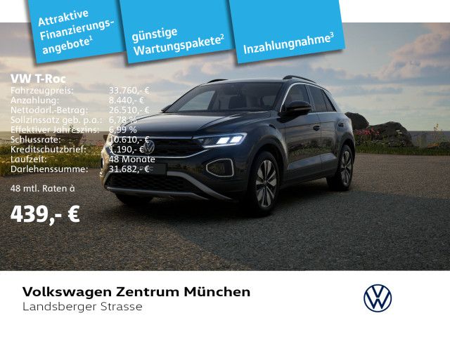 Volkswagen T-Roc LIFE 1.0 TSI AnHänKup|CarPlay|RückfaKamera