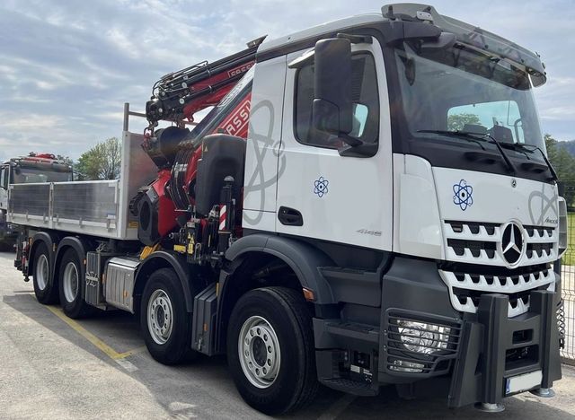 Mercedes-Benz Arocs 4146 Fassi F990-8 JIB-6 Hiab Palfinger