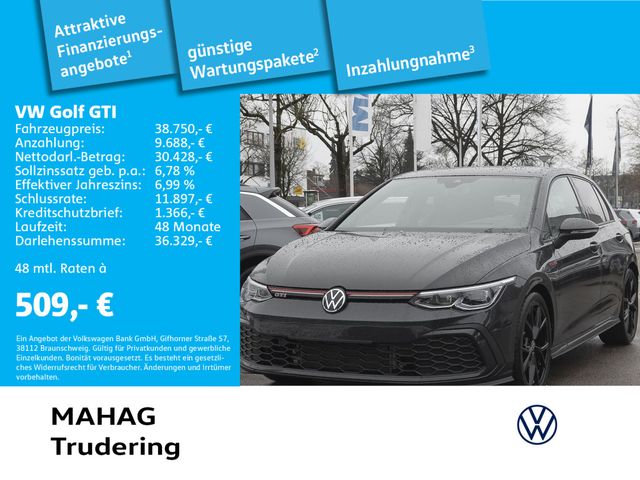 Volkswagen Golf VIII GTI 2.0 TSI Navi LEDPlus HUD Alu19Esor