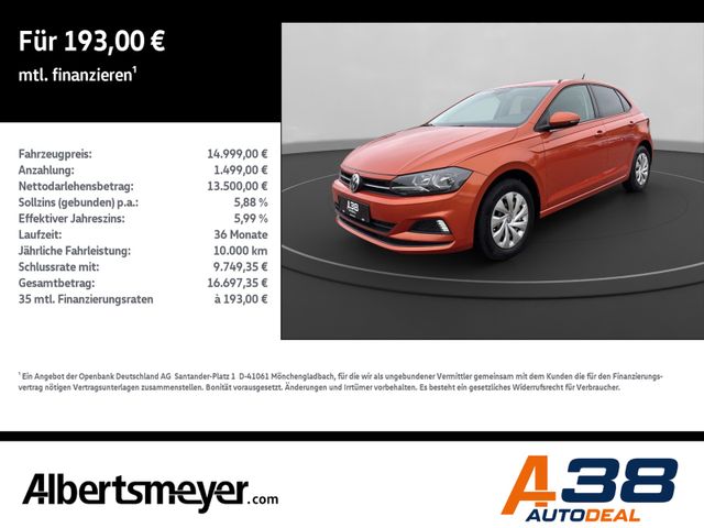 VW Polo 1.0 Comfortline +KLIMA+SITZHEIZUNG+APP