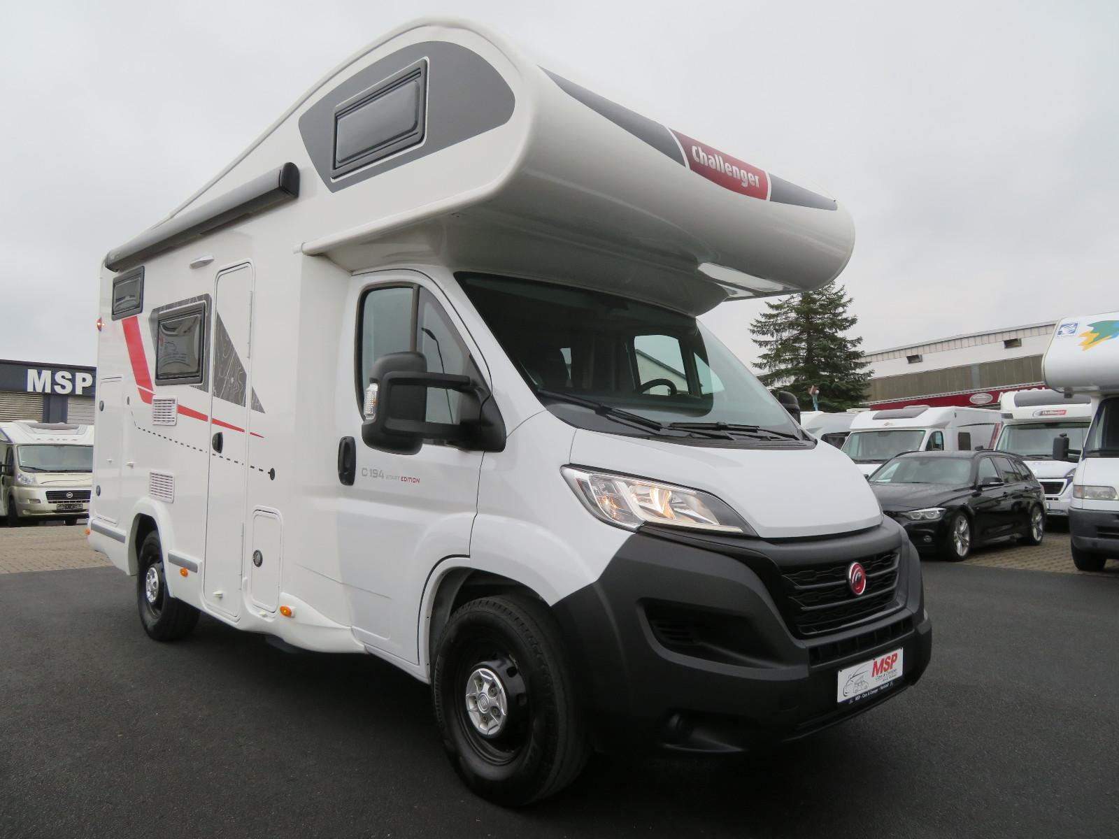 Challenger C194 Start Edition Festbett Alkoven Solar Marksi