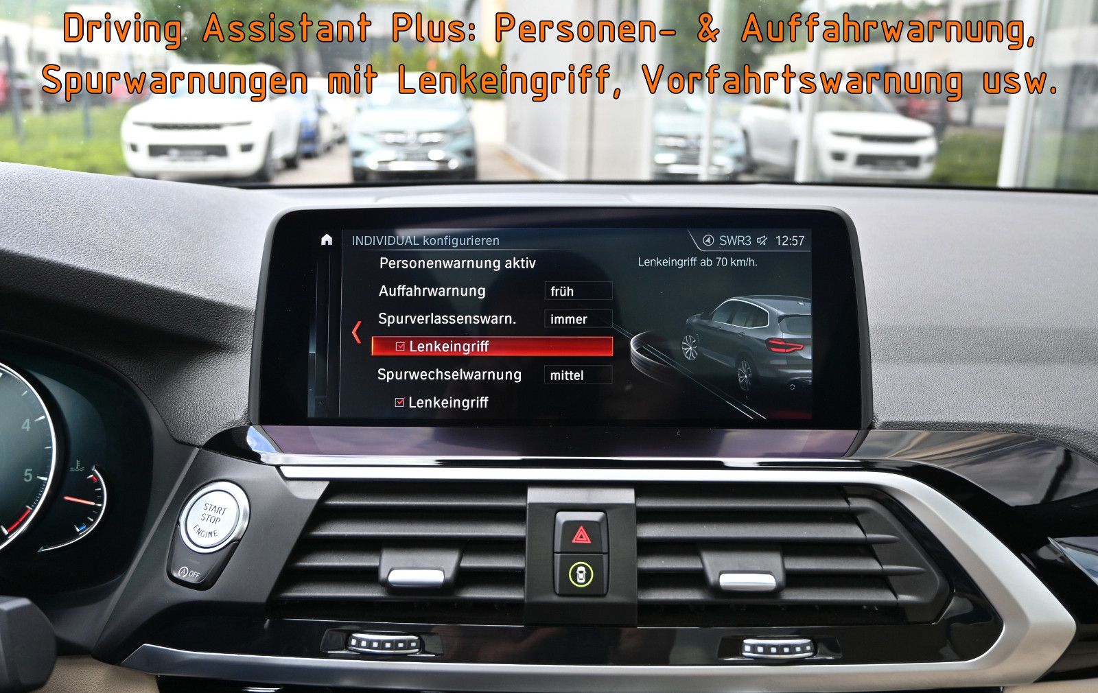 Fahrzeugabbildung BMW X3 xDr.30d °ACC°AHK°HUD°MEMO°PANO°STANDHZG°360°