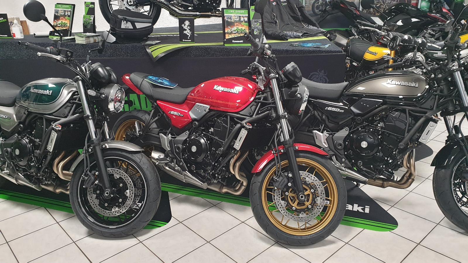 Kawasaki Z 650 RS alle Farben