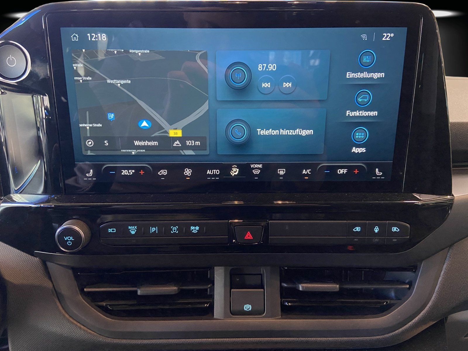 Fahrzeugabbildung Ford E-Tourneo Custom Sport Glasdach Schiebetür elek.