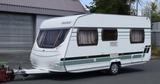 Chateau Calista 450 mit Vorzelt und Mover - Chateau Wohnwagen