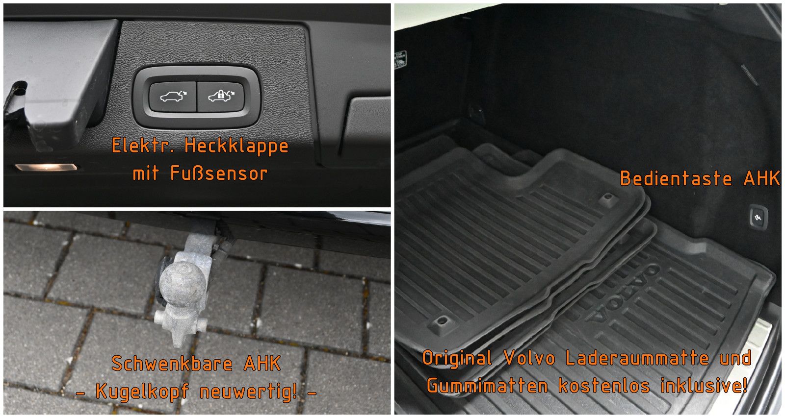 Fahrzeugabbildung Volvo XC60 B4 D AWD Plus Dark °ACC°AHK°PANO°STANDHEIZ°