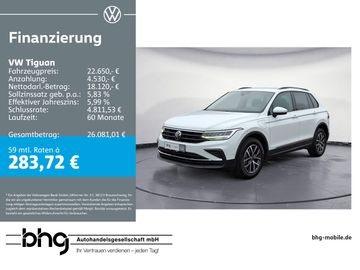 Volkswagen Leasingangebot: Volkswagen Tiguan 1.4 eHybrid DSG Life Mode3 AHK LED Travel