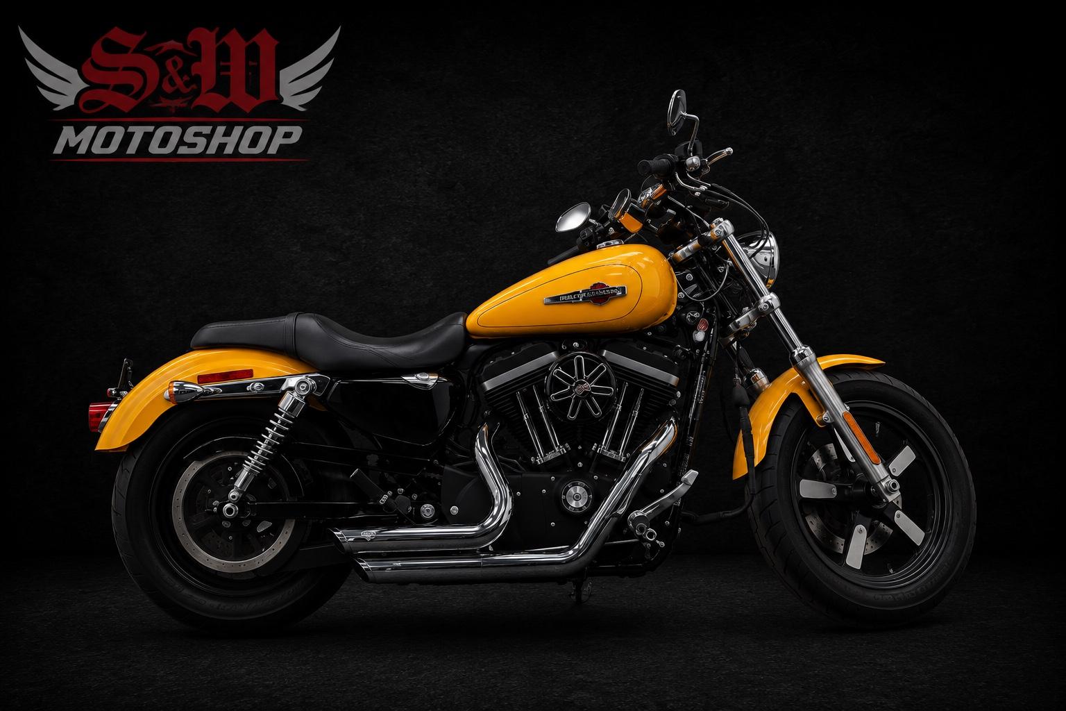 Harley-Davidson XL 1200CP Sportster Custom  *Black&yellow*