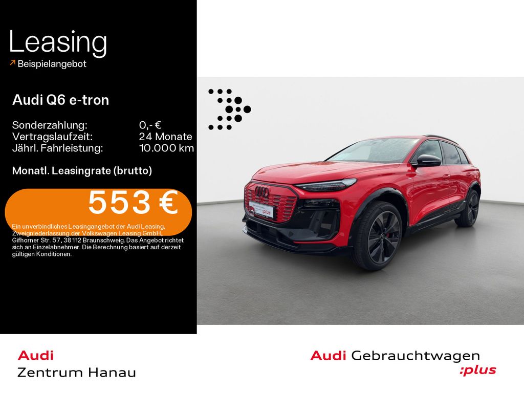 Audi Q6 e-tron quattro S-LINE*MATRIX*HUD*LEDER*LUFT*B