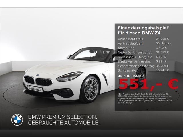 BMW Z4 sDrive 20i Advantage Sitzheizung Klimaautomat