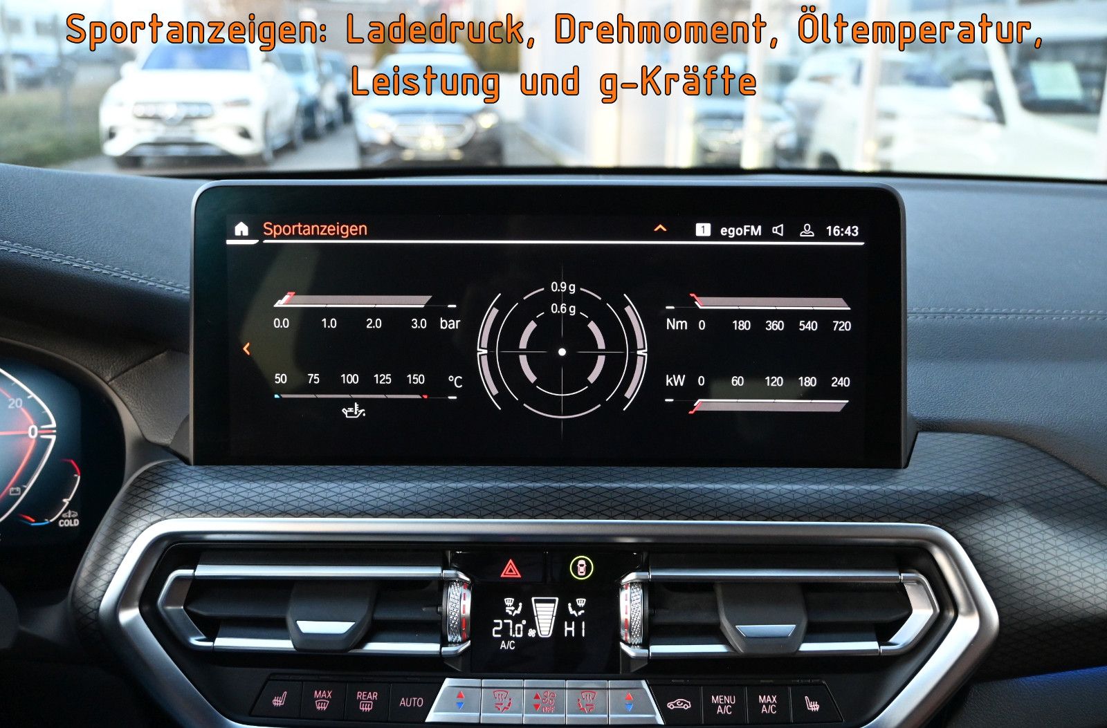 Fahrzeugabbildung BMW X3 xDrive30d M-Sport °ACC°AHK°M-SITZE°STANDHZ°HK