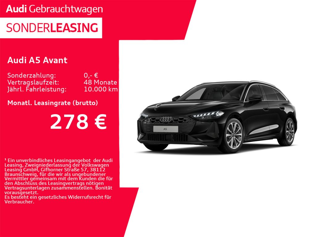 Audi A5 Avant TDI 150 kW S tronic ACC*HUD*RFK*B&O