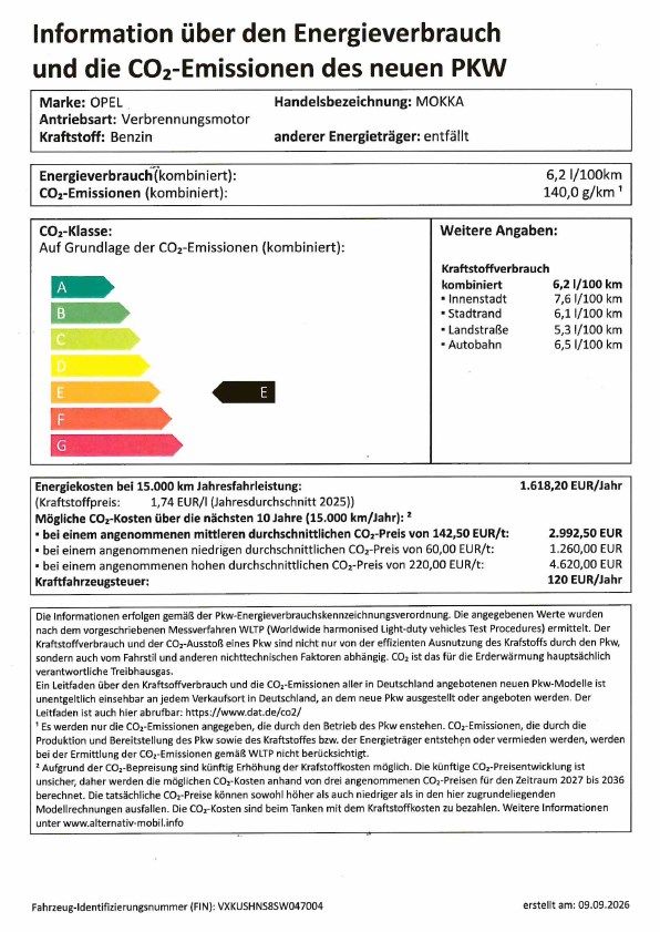 Fahrzeugabbildung Opel Mokka 1.2 Turbo GS Kamera,Matrix,Navi,PDC,SHZ