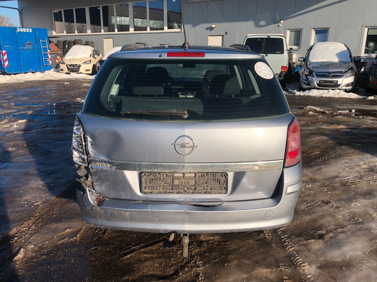 Fahrzeugabbildung Opel Astra H Caravan CATCH ME Heckschaden