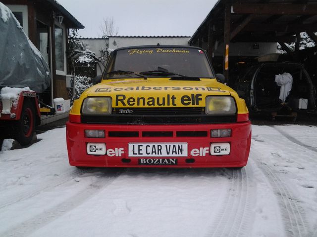 Renault R 5 Alpine Turbo Le Car Van mit Treico Bodykit