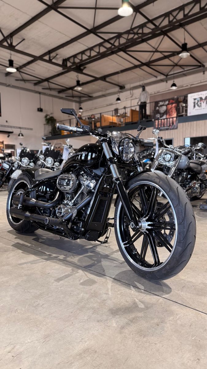 Fahrzeugabbildung Harley-Davidson Breakout Tunderbike Umbau Chrome Head