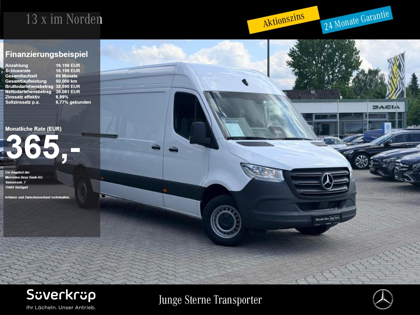 Mercedes-Benz Sprinter 317 KASTEN PRO L3H2 KAMERA KLIMA WINTER