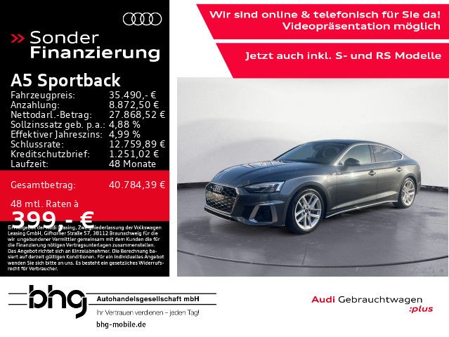 Audi A5 Sportback S line 45 TFSI quattro foto 2