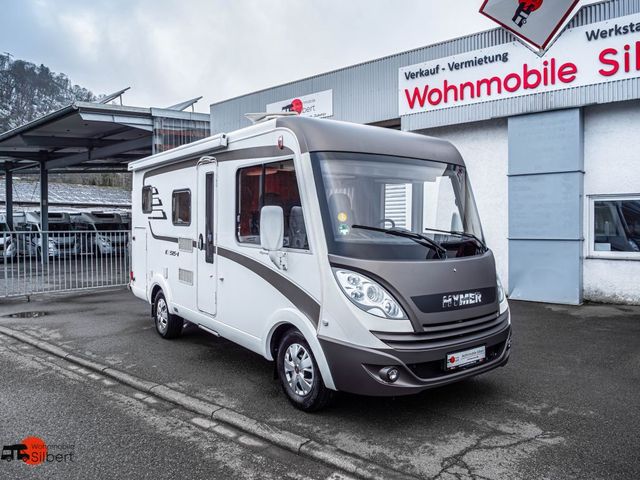 HYMER / ERIBA / HYMERCAR Exsis-i 414 - Solar, Motorradbühne, TV/SAT 