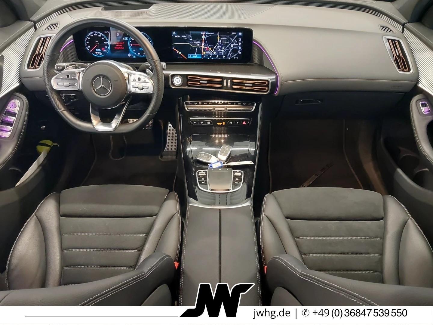 Mercedes-Benz EQC 400 4M AMG DISTRONIC/360°/HUD/KEYLESS/21ZOLL