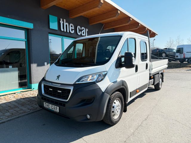 Peugeot Boxer Pritsche Doka./Klimaauto./Tempomat/1.Hand!