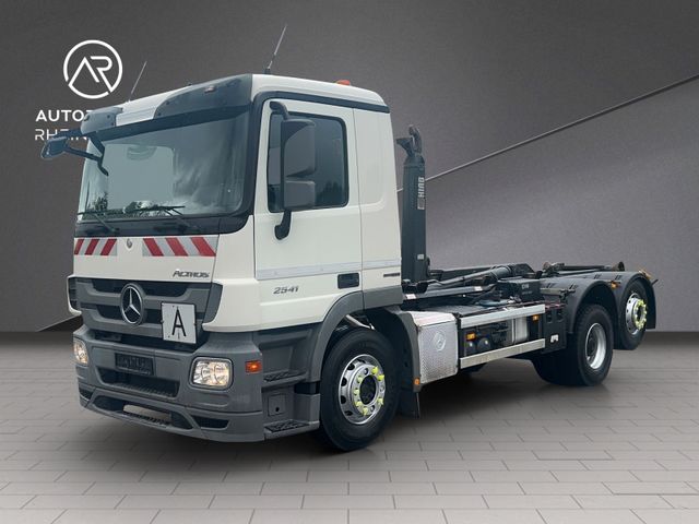 Mercedes-Benz Actros  2541 *HIAB Abrollkipper /Lenk+Liftachse/