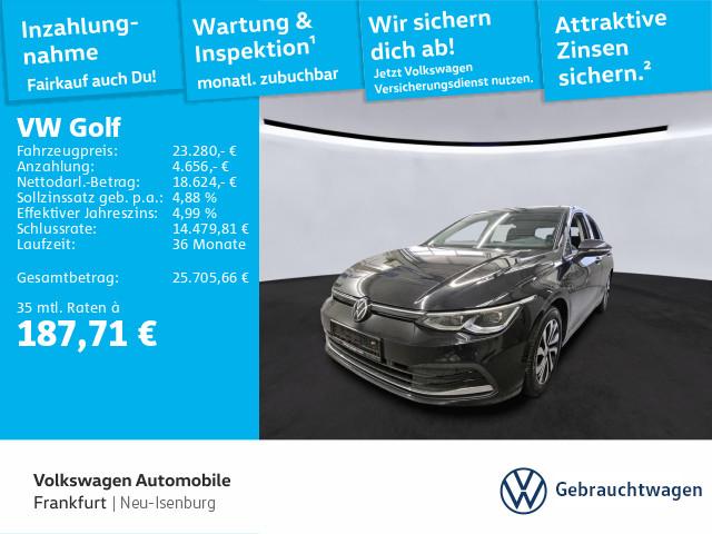 Volkswagen Golf VIII 2.0 TDI DSG Active Navi IQ.Light AHK