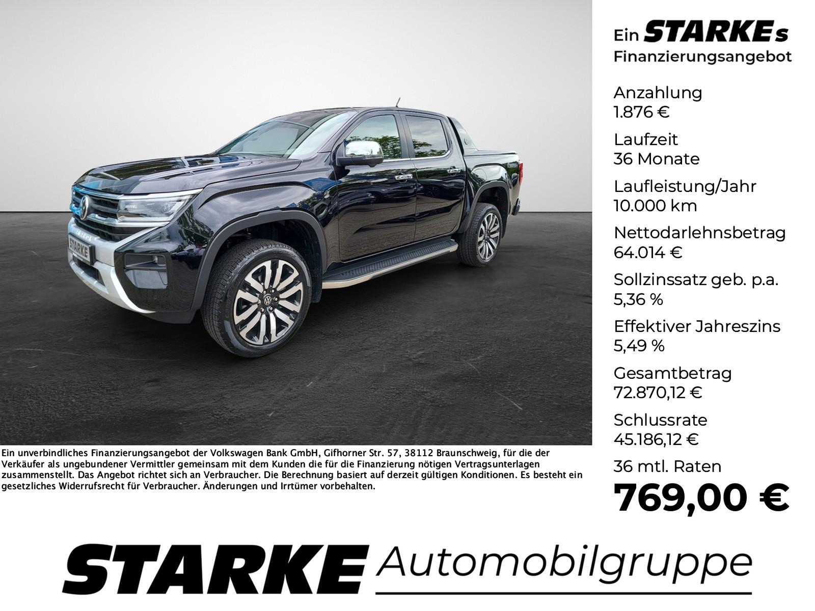 Volkswagen Amarok Doka 3.0 TDI 4M Aventura  AHK Standheiz N