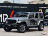 Jeep Wrangler Unlimited 2.2 MultiJet II Sahara 2 - silberne Jeep Wrangler