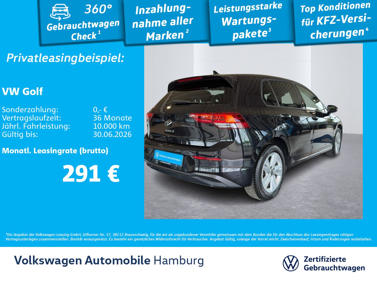 Volkswagen Golf VIII 1.5 TSI Life Navi Ganzjhahresreifen