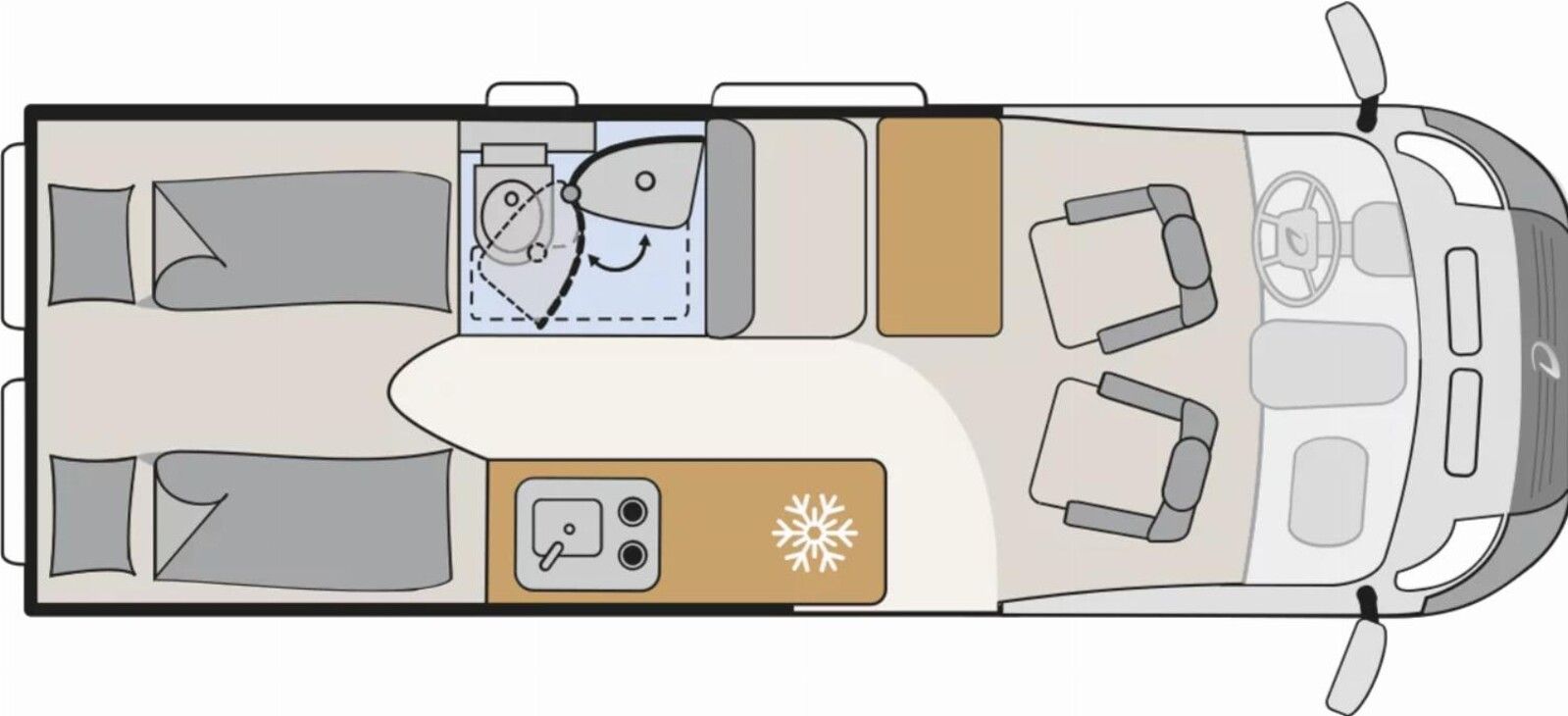 Fahrzeugabbildung Dethleffs Globetrail 640 ES Fiat Rahmenfenster/Heckauszug